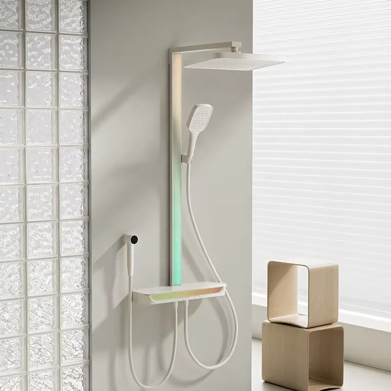 Spa & Wellness Dr Roy Sothers - Conjunto de Chuveiro Digital de Latão