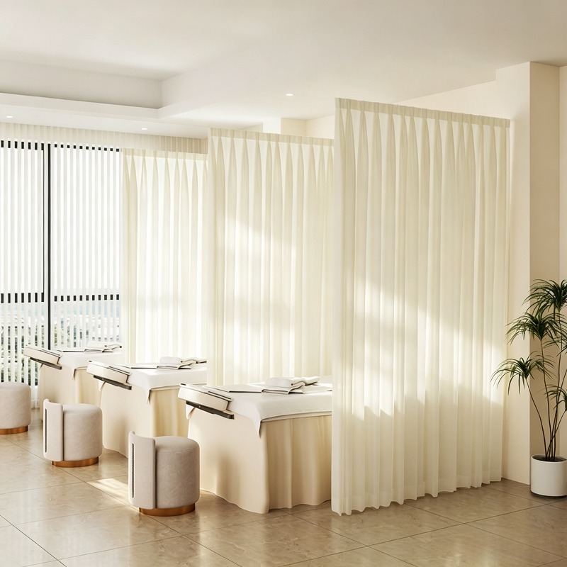 Cortina Divisória Curva em For - Medical Wellness & Spa Werona avaliação e preço