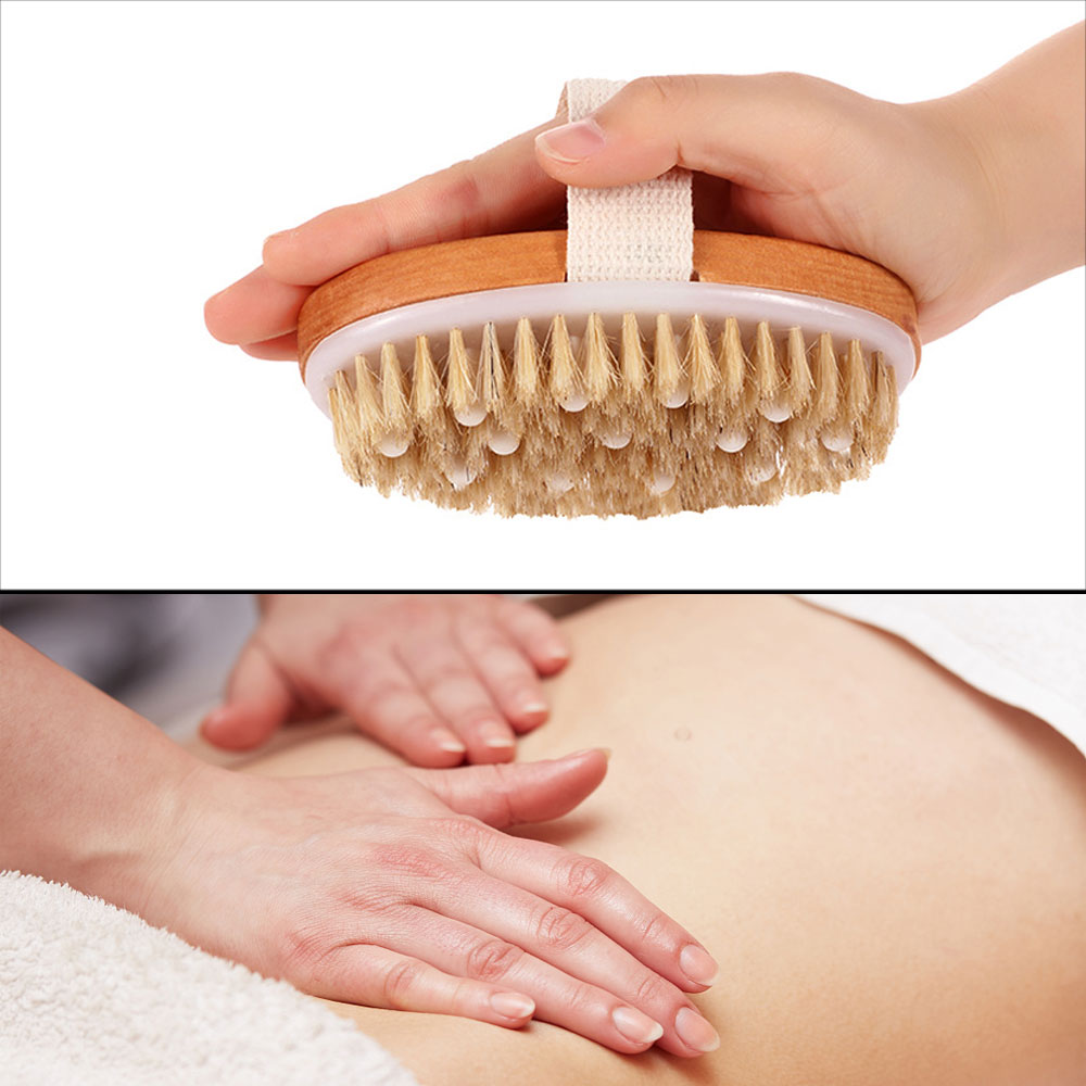 Escova corporal 2 em 1 para pe - Dry Brush Body avaliação e preço