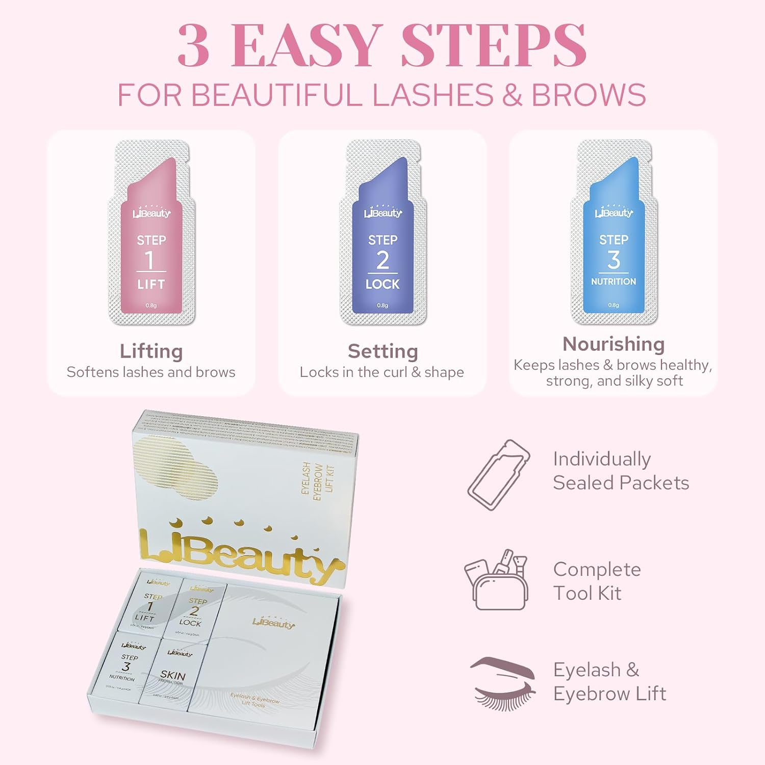 Kit de Lifting de Cílios e Lam - Lash Lift Kit avaliação e preço